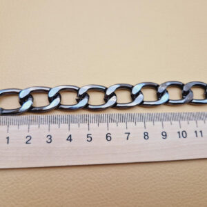 Декоративний ланцюг колір темний нікель (к-38)