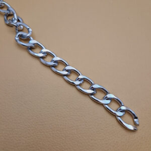 Декоративний ланцюг колір нікель (к-38)