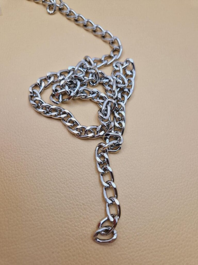 Декоративний ланцюг колір нікель (к-16)