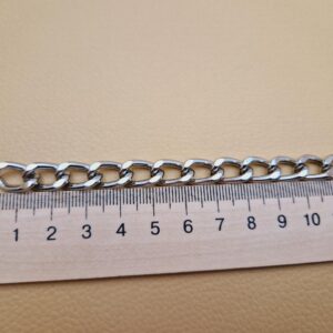 Декоративний ланцюг колір нікель (к-16)