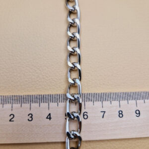 Декоративний ланцюг колір нікель (к-16)