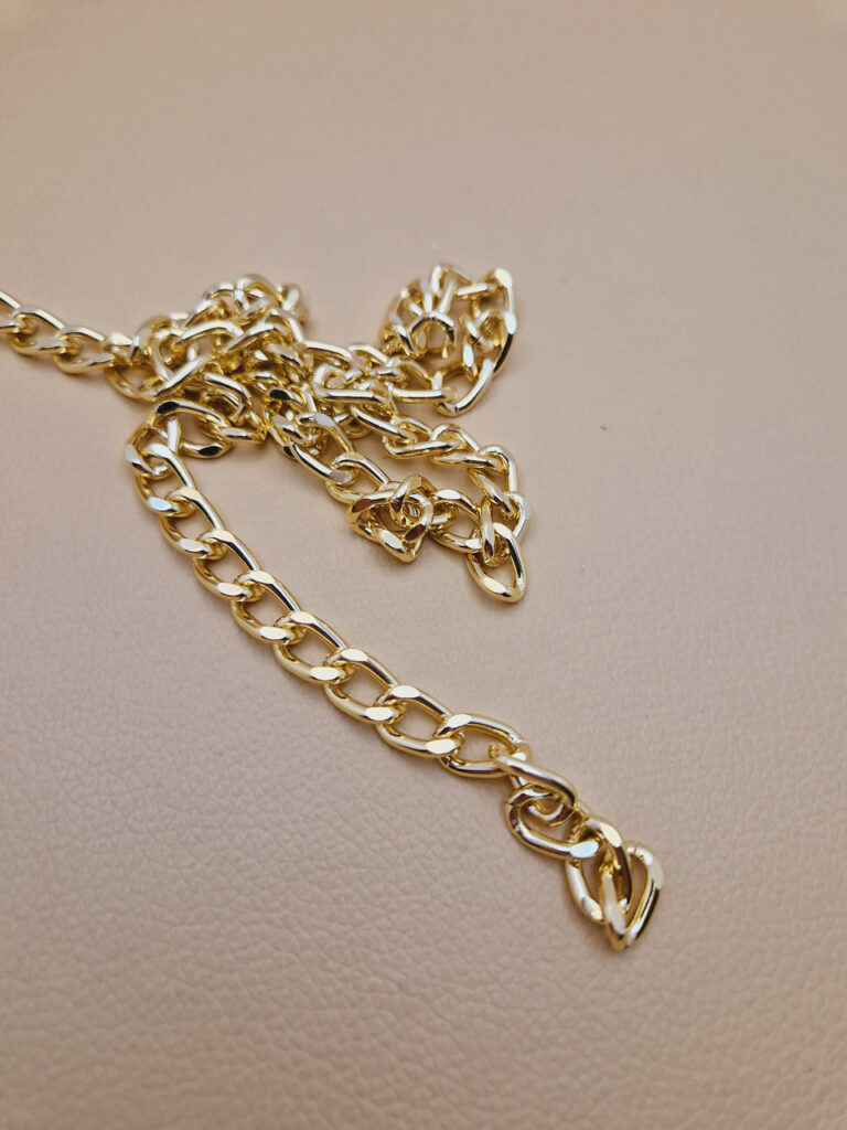 Декоративний ланцюг колір золото (к-16)