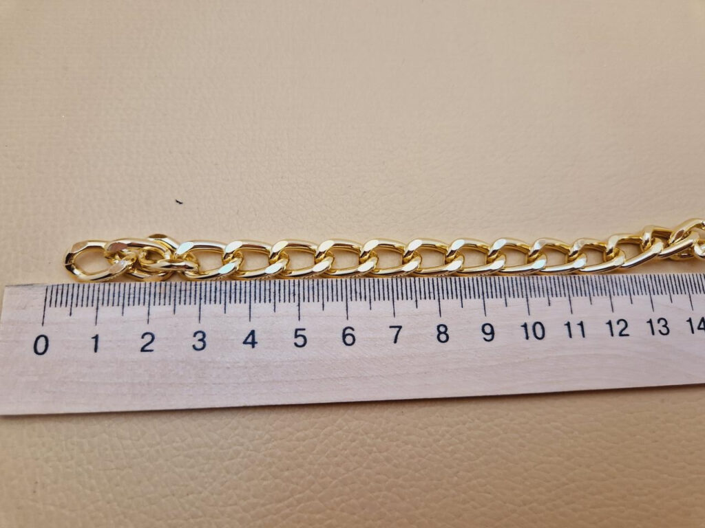 Декоративний ланцюг колір золото (к-16)