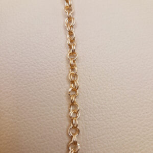 Декоративний ланцюг колір золото — метал, золотистий