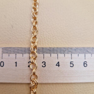 Декоративний ланцюг колір золото — метал, золотистий