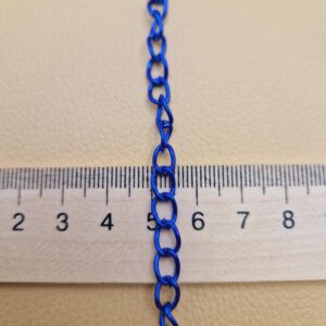 Декоративний ланцюг колір синій