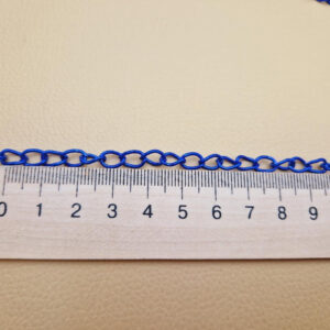 Декоративний ланцюг колір синій