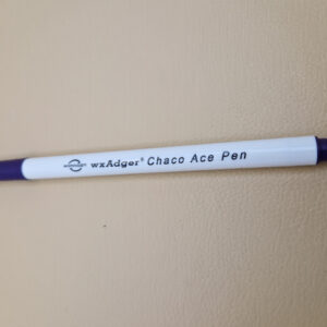 Маркер для тканини зникаючий (adger chaco ace pen), фіолетови — фіолетовий, 20 мм, ø30 мм, 35