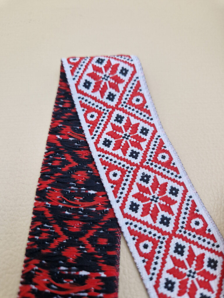Стрічка з українським орнаментом, 30 мм