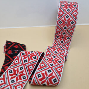 Стрічка з українським орнаментом, 45 мм