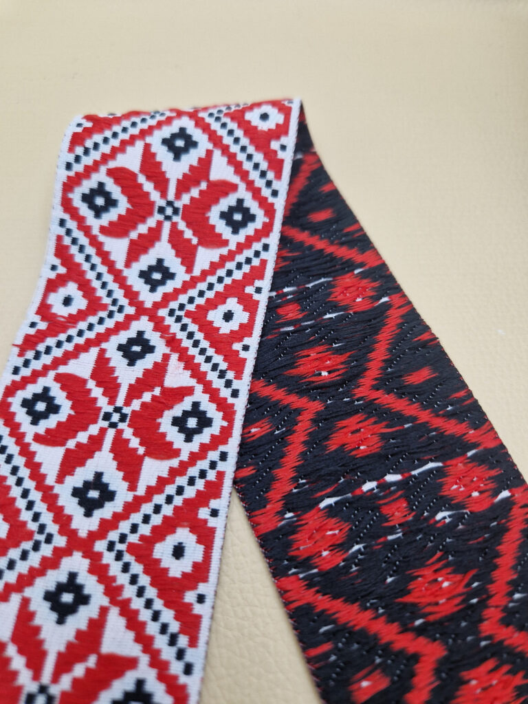 Стрічка з українським орнаментом, 45 мм