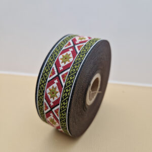 Стрічка з українським орнаментом, 30 мм