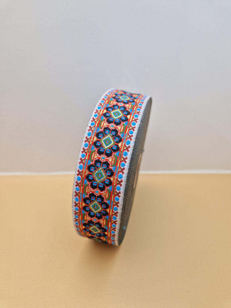 Стрічка з українським орнаментом, 30 мм