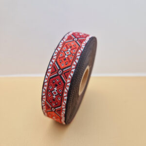 Стрічка з українським орнаментом, 20 мм