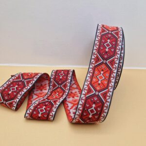 Стрічка з українським орнаментом, 30 мм