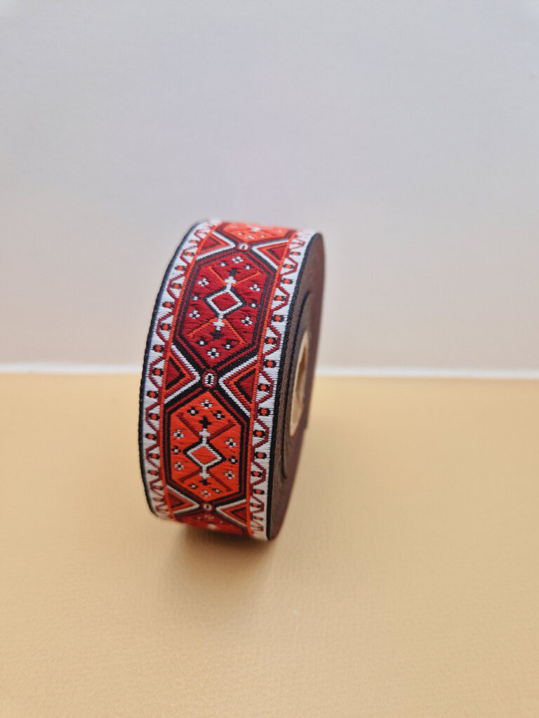 Стрічка з українським орнаментом, 30 мм