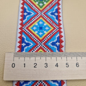 Стрічка з українським орнаментом, 45 мм