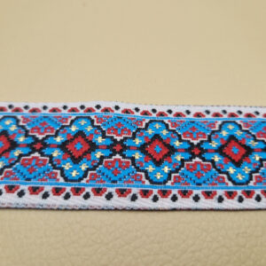 Стрічка з українським орнаментом, 30 мм