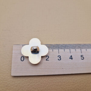 Гудзик на ніжці чорний ван кліф (в наявності два розміри) - 2.3 см