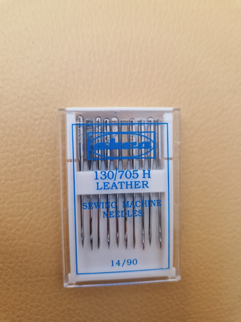Голки машинні akra 130/705 h leather №14 (90) (10 штук в упаковці)